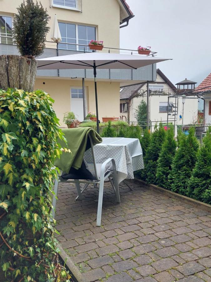 Apartement am Waldrand Bad Wildbad Buitenkant foto