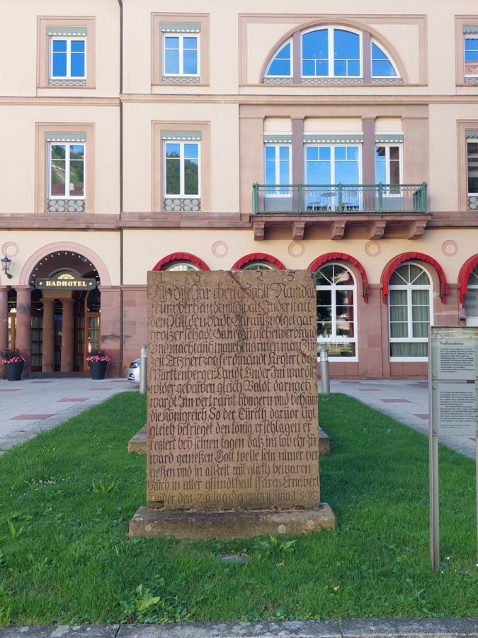 Apartement am Waldrand Bad Wildbad Buitenkant foto