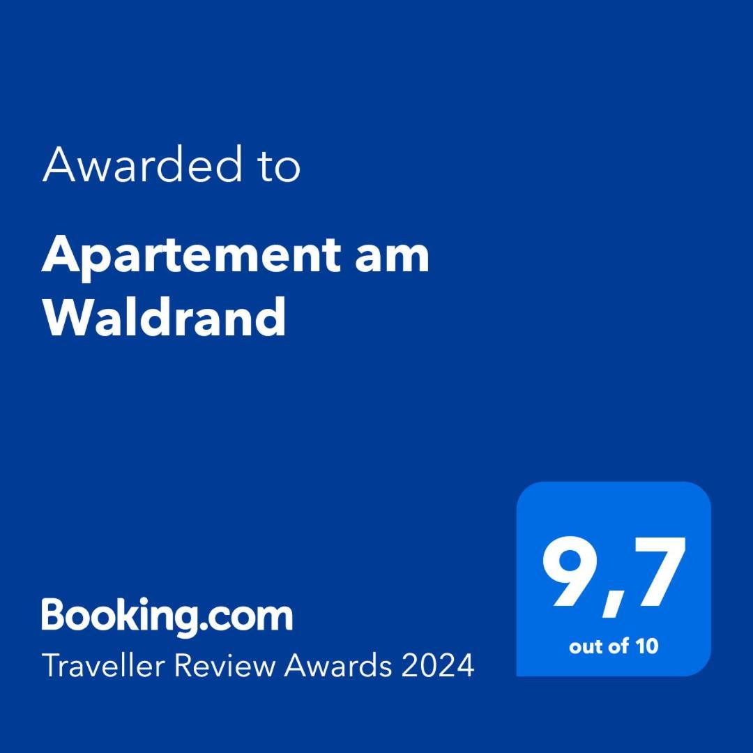 Apartement am Waldrand Bad Wildbad Buitenkant foto